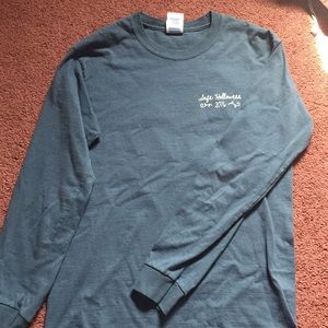 left corner logo long sleeve